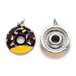 Латунь эмаль подвески&nbsp;KK-O140-06A-P