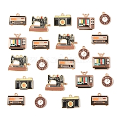 25шт 5 стиля подвески из сплава с эмалью&nbsp;ENAM-FS0003-14