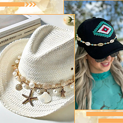 6 шт. 6 стиля в стиле океана из синтетической бирюзы&nbsp;HJEW-SC0002-35