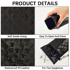 Чехлы для очков из искусственной кожи&nbsp;FIND-WH20019-219B