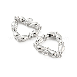 Латунные микро проложить кубического циркония подвески&nbsp;KK-E090-14P