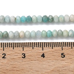 Натуральный цветок амазонитовые бусины пряди&nbsp;G-L651-B02-4x3mm