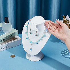 1 шт. подставки для ожерелий из искусственной кожи в форме бюста&nbsp;NDIS-PH0001-16