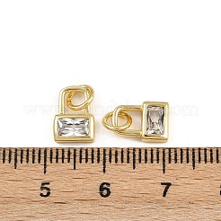 Латунные микро проложить кубического циркония подвески&nbsp;KK-A269-44G