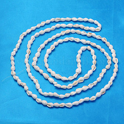Нити бусин из натуральной ракушки-трубы&nbsp;X-S02KI011