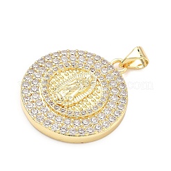 Латунные микро проложить кубического циркония подвески&nbsp;KK-H539-17A