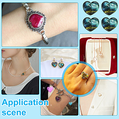 40шт кабошоны лэмпворк&nbsp;LAMP-PH0001-43A