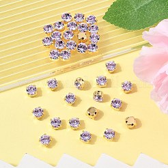 Preciosa® maxima crystal в пришивной чашке&nbsp;Y-PRC-SS19-20310-G