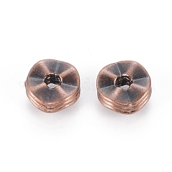 Тибетский стиль волнистые проставки бисер&nbsp;TIBEB-A101871-R-LF