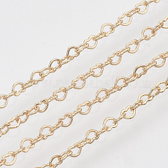 Паяные латунные сердечные цепи&nbsp;CHC-T008-03LG