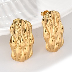 Серьги-гвоздики из нержавеющей стали 304 для женщин&nbsp;LS-EJEW-K306-27G