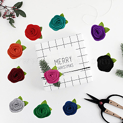 40 шт. 10-х цветные нетканые аксессуары для цветов&nbsp;DIY-CY0001-73B