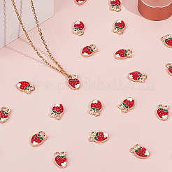 Подвески из эмали из сплава 80 шт.&nbsp;ENAM-SC0007-13