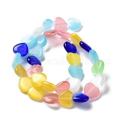 Кот глаза стеклянные бусинки пряди&nbsp;X-CE-R010-11