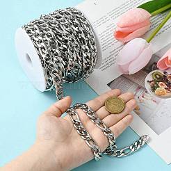 Цепи Figaro из нержавеющей стали&nbsp;STAS-M032-45P-3mm