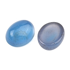 Кабошоны из натурального голубого агата&nbsp;G-G350-06A