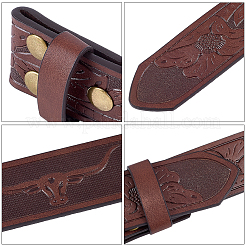 1 шт. Мужские цепочные ремни из искусственной кожи&nbsp;AJEW-CL0002-13B