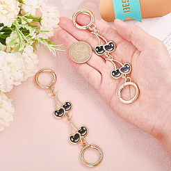 Удлинители ремешков для сумочки из цинкового сплава&nbsp;AJEW-WH0479-46B