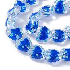 Прозрачные стеклянные бусины&nbsp;LAMP-F029-04C