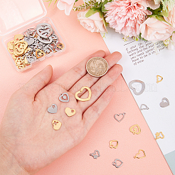 96 шт. 16 стиля подвесок и кулонов из нержавеющей стали 201&nbsp;STAS-PH0004-30