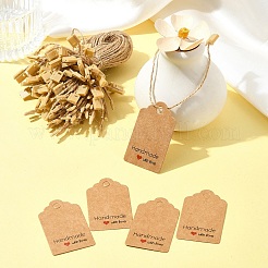 100шт бумажные подарочные бирки CDIS-FS0001-18