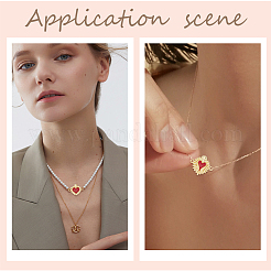 6 шт. 2 стиля латунных эмалевых соединительных подвесок&nbsp;KK-BBC0019-84