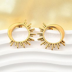 Серьги-гвоздики из нержавеющей стали 304&nbsp;EJEW-B140-01G