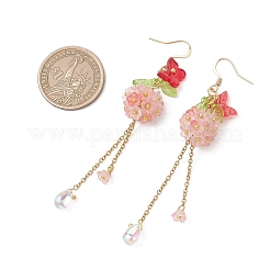 Акриловые серьги болтающийся&nbsp;EJEW-JE06938