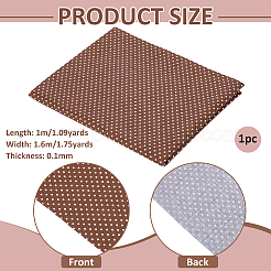 Хлопчатобумажные ткани с рисунком в горошек&nbsp;DIY-WH0622-485A