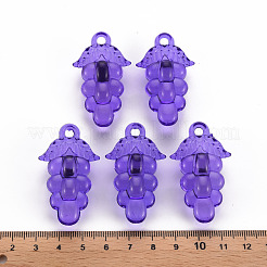 Осенняя тема прозрачные акриловые бусины TACR-S154-60B-936