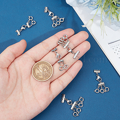 6 шт. 3 стиля карабинов из нержавеющей стали 304&nbsp;FIND-UN00001