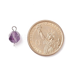 Граненые подвески из смешанных натуральных камней&nbsp;PALLOY-JF01693