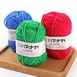 Однослойная пряжа из полиэфирного и акрилового волокна для изготовления ковриков с тафтинговым пистолетом&nbsp;PW-WG2A0C2-M-1