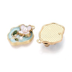 Подвески из эмали и сплава&nbsp;LS-ENAM-K076-11A-G