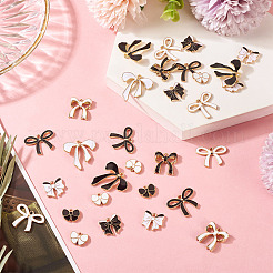 40шт 10 стиля подвески из сплава с эмалью&nbsp;ENAM-TA0009-03