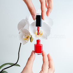 10 шт. прозрачный стеклянный пустой флакончик для лака для ногтей&nbsp;MRMJ-GL0001-14