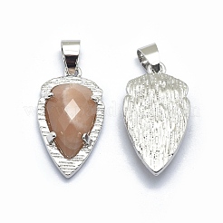 Подвески из натурального солнечного камня&nbsp;G-O176D-10P