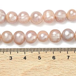 Нити из натурального культивированного пресноводного жемчуга&nbsp;PEAR-L034-12C