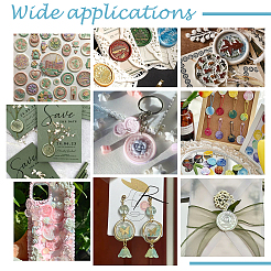 2шт 2-цветный восковой фиксатор силикона с частицами&nbsp;DIY-NB0010-22B