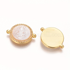 Соединители из латуни с микрочастицами и кубическим цирконием&nbsp;KK-I656-48G-01