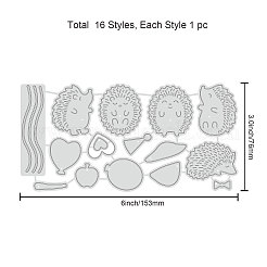 Углеродистая сталь разрезает трафареты&nbsp;DIY-WH0309-005