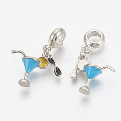 Сплав эмаль европейские подвески с подвесками&nbsp;MPDL-Q209-067P