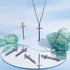 16 шт. подвески из нержавеющей стали 304&nbsp;STAS-UN0042-58