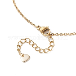 Женские ожерелья-цепочки из натурального зеленого авантюрина&nbsp;NJEW-JN05741-01