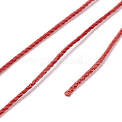 Круглая вощеная нить из полиэстера&nbsp;X-YC-D004-02E-049