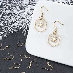 200 шт латунные серьги крючки&nbsp;KK-CN0001-35