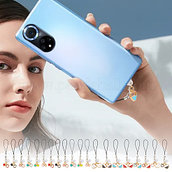 20 шт. сплав эмали мобильные ремни&nbsp;HJEW-OC00070