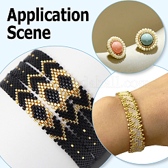 3 рулон 3-х цветных нейлоновых ниток со специальным покрытием для бисера&nbsp;OCOR-PA0001-01B