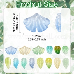 140шт 14 стиля подвески ручной работы лэмпворк&nbsp;LAMP-YW0001-74