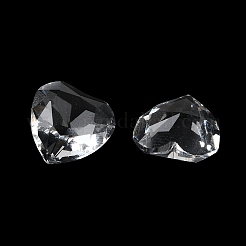 Прозрачные стеклянные кабошоны со стразами&nbsp;RGLA-B003-03B-20